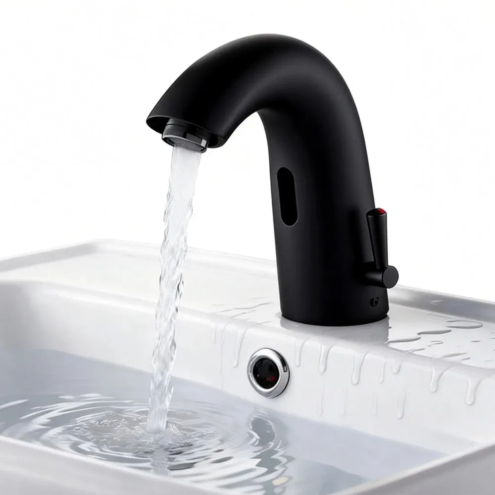 Matte Black Sensor Faucet