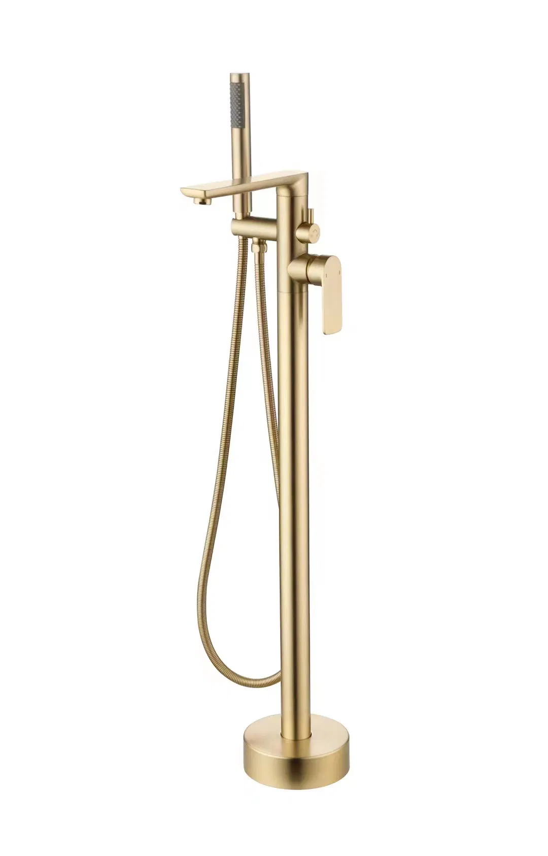 Bathrooms Floor Mounted Bathtub Mixer, Freestanding Bathtub Brass Faucet
