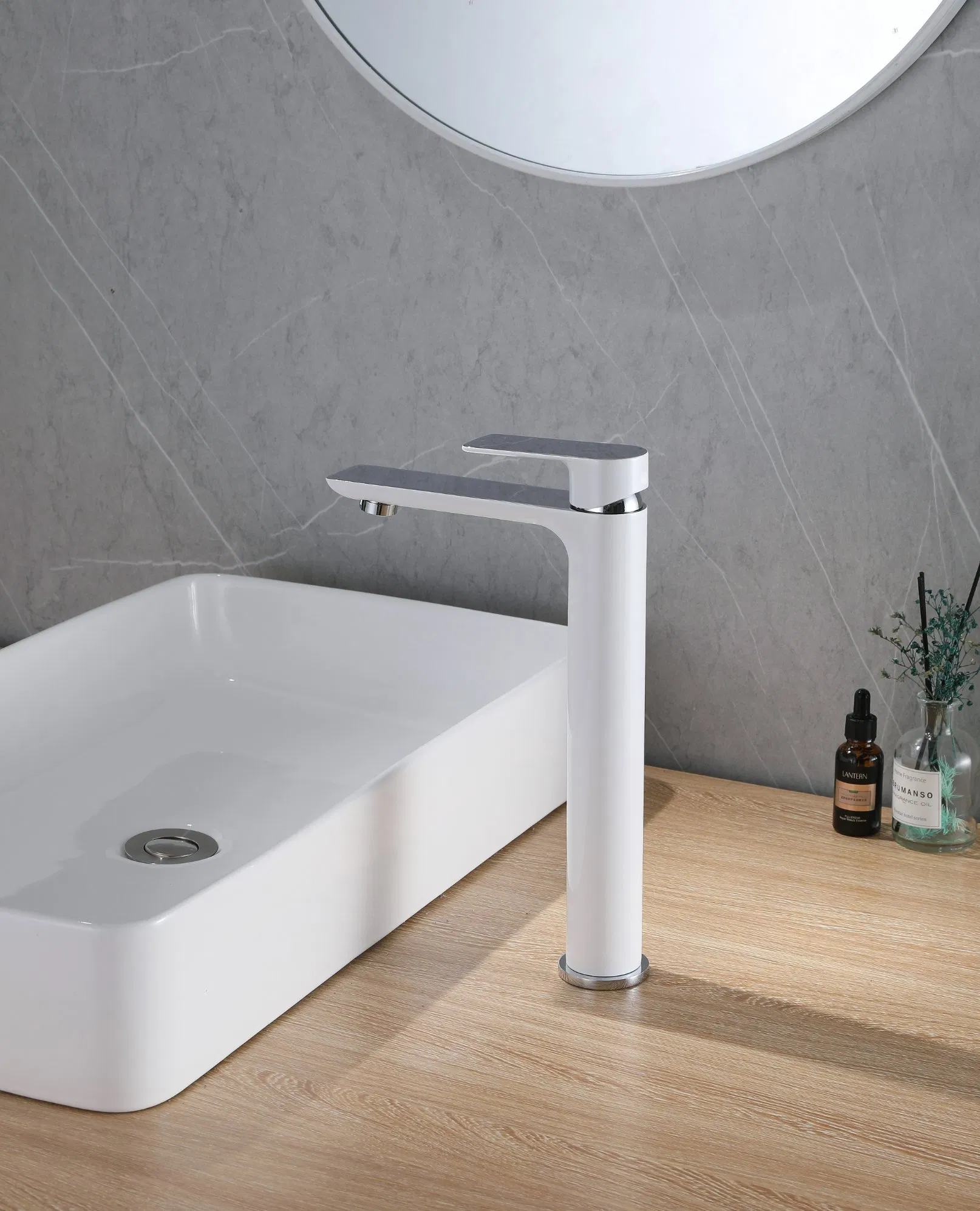 Elegant Matte Black Bathroom Faucet for Vessel Sinks