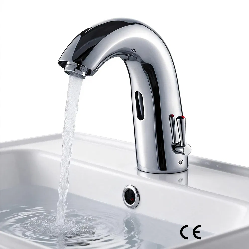 Best Brass Bathroom Hand Free Touchless Electronic Infrared Automatic Sensor Faucet