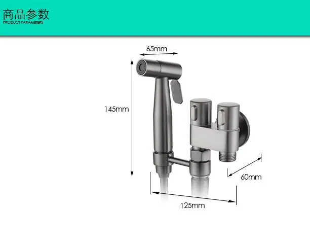 Wall Mount Shattaf Set