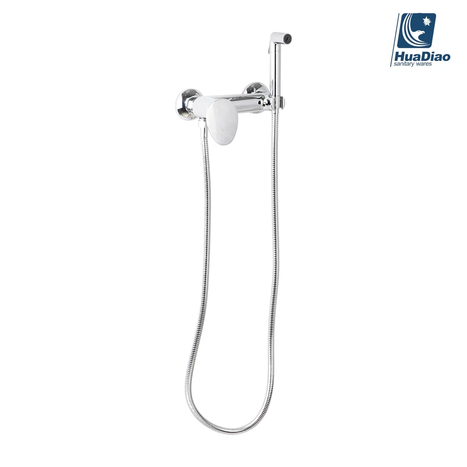 Huadiao Brass Sanitary Ware Muslim Bathroom Shattaf Rainfall Spray Bidet Faucet