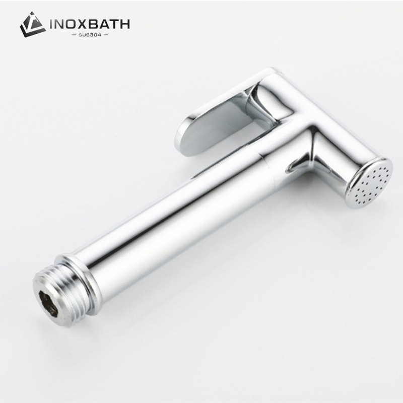Stainless Steel Bidet Spray Shattaf Handheld Bidet Health Faucet Rustproof Hygienic Surface