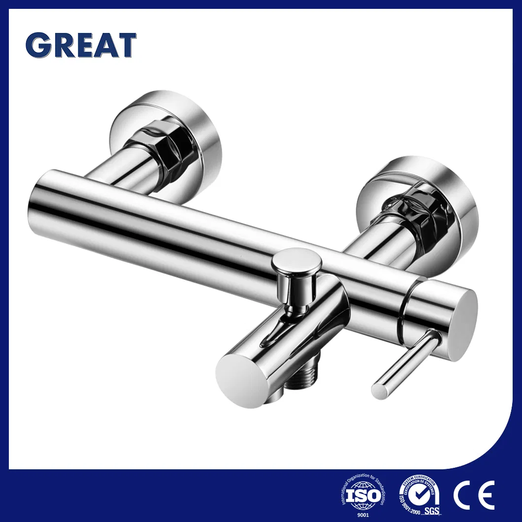 Great Black Matte Bathroom Faucet Factory Rain Shower Bathtub Faucets Gl32103A321 Single Lever Bath Faucet Features Auto-Resetting Diverter Modern Bath Faucets