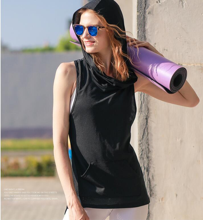 قمصان رياضية قصيرة الأكمام صيفية للنساء، Tops للركض واليوغا للفتيات