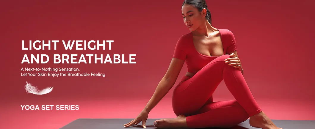 Eco-Friendly Recycled Fabric Outdoor Sports Bra V-Waist Leggings