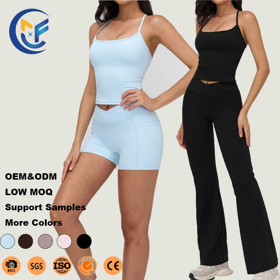 سراويل رياضية نسائية كبيرة الحجم عالية الخصر مجموعة من Leggings اليوغا بسعر الجملة، سريعة الجفاف وقابلة للتنفس، ملابس رياضية للجيم