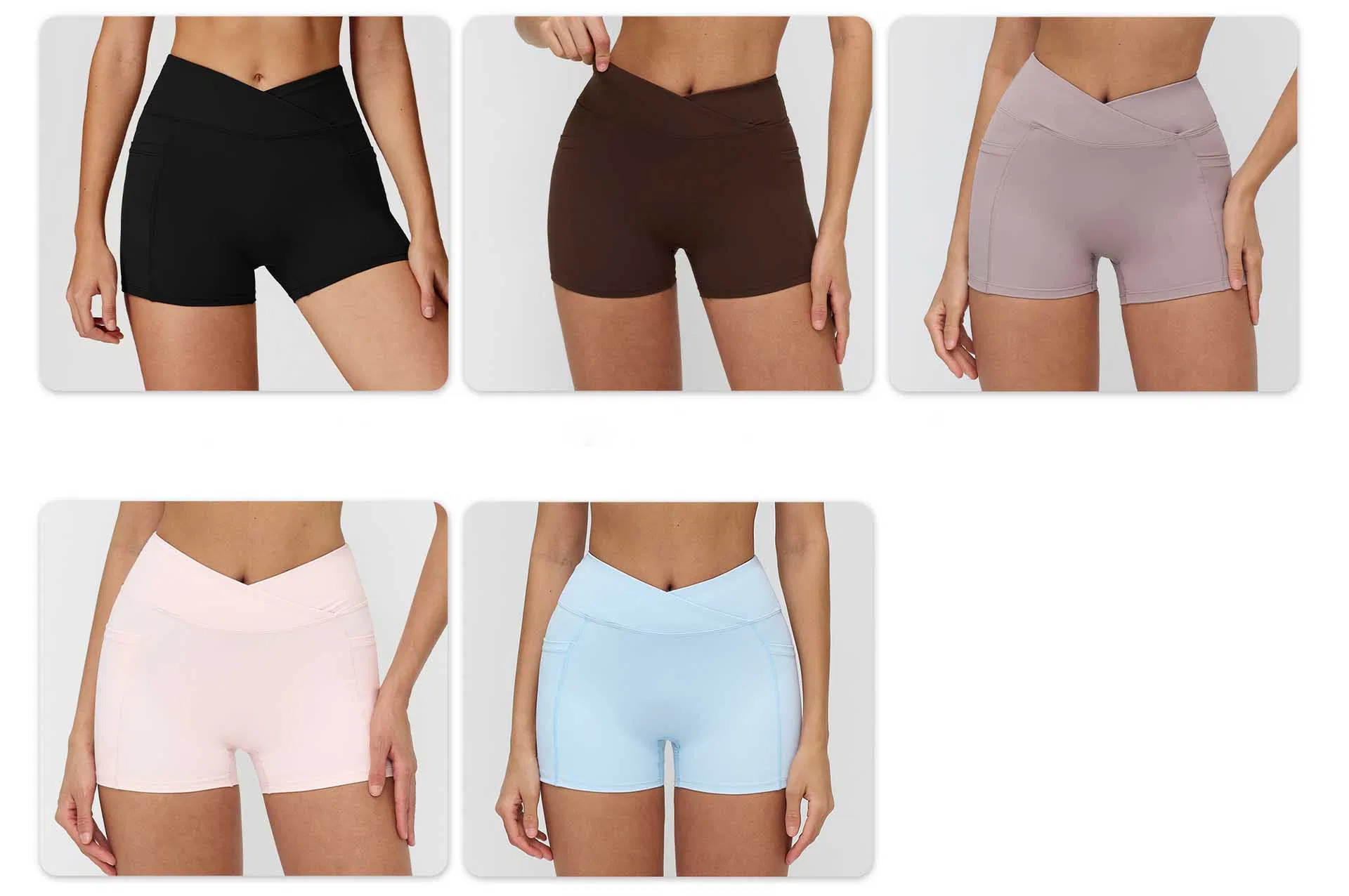 سراويل رياضية نسائية كبيرة الحجم عالية الخصر مجموعة من Leggings اليوغا بسعر الجملة