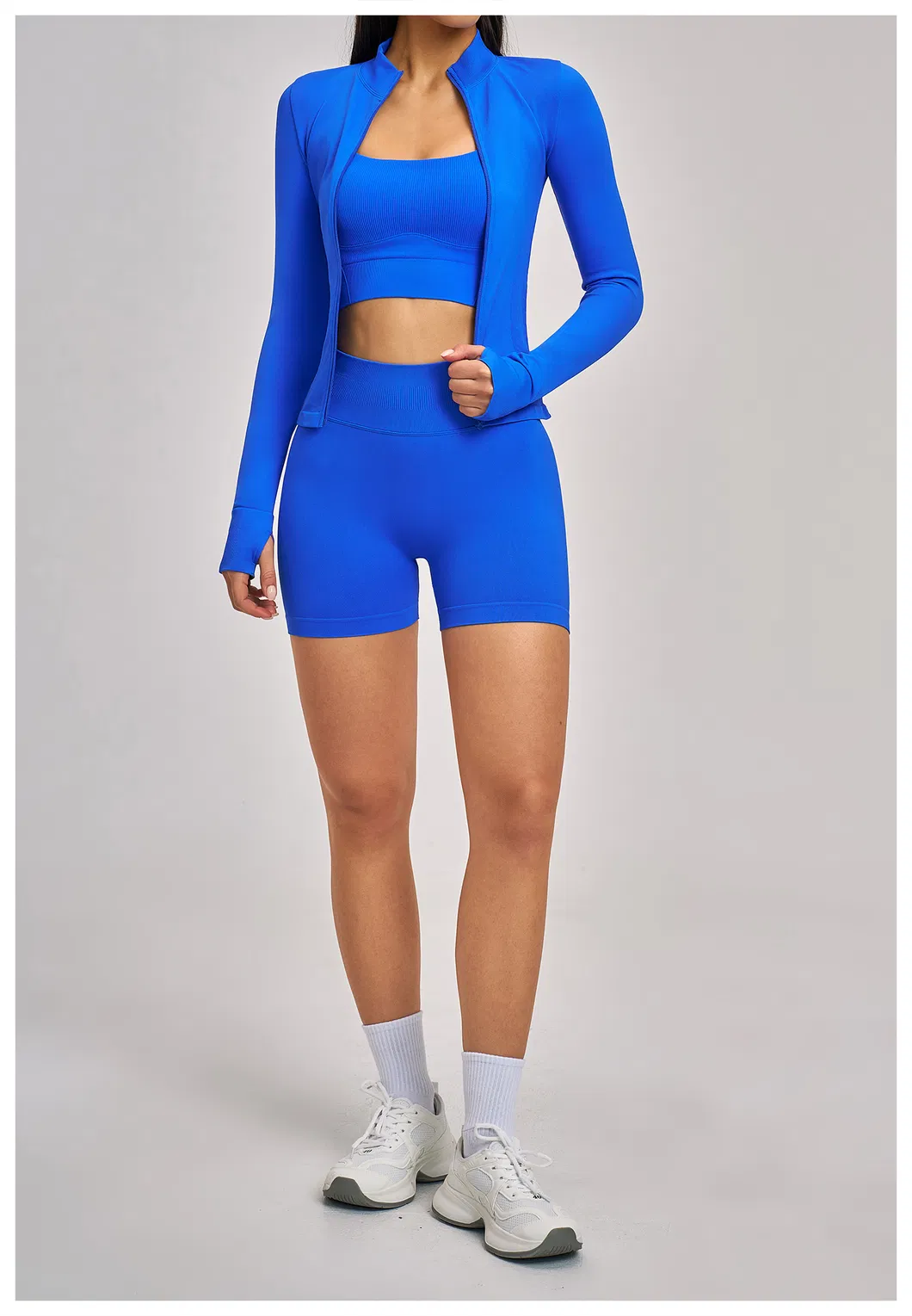 مجموعة ملابس رياضية نسائية 3PCS