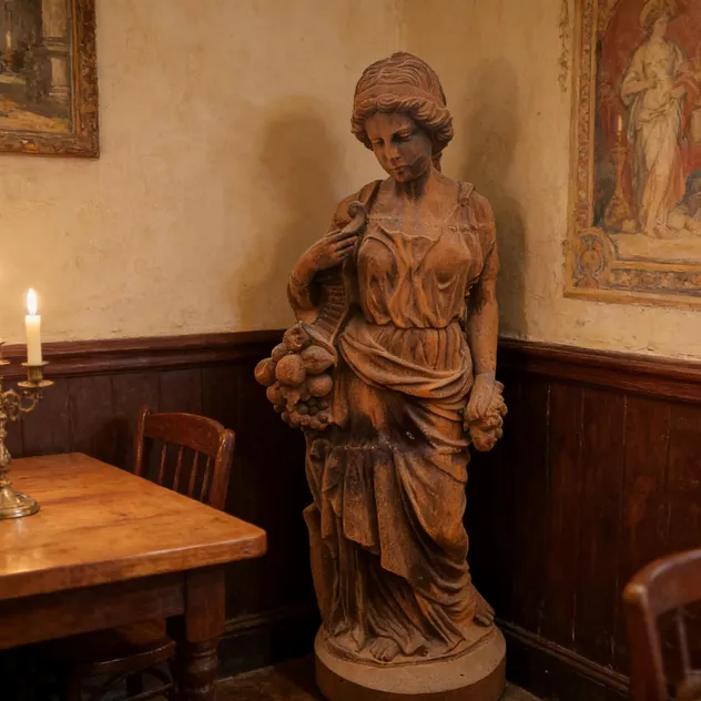 Cast Iron Sculpture View 3