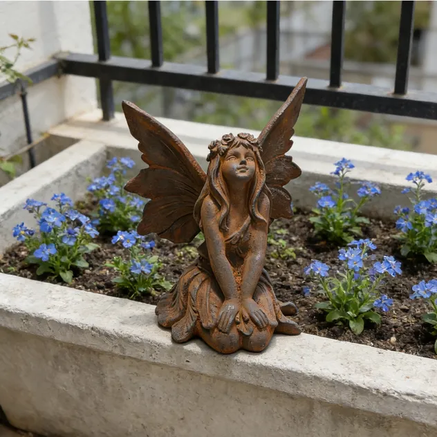 Angel Wings Housewarming Statue 3