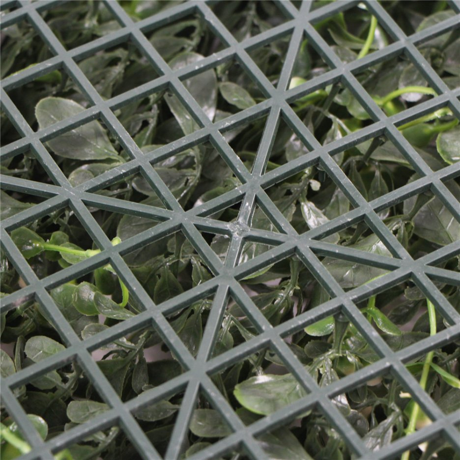 High Quality 50*50 Cm Fake Plant Wall Artificial Vertical Garden Customized for Indoor Wall Decoration