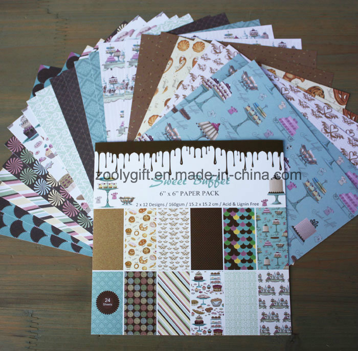 Sweet Printing DIY Scrapbooking Paper Pack 6X6