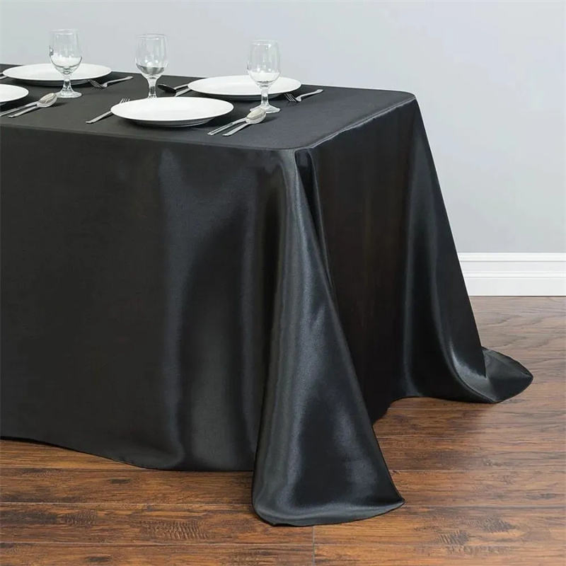 Bulk Order Polyester Glitter Tablecloth Custom Perfect for Festive Decorations