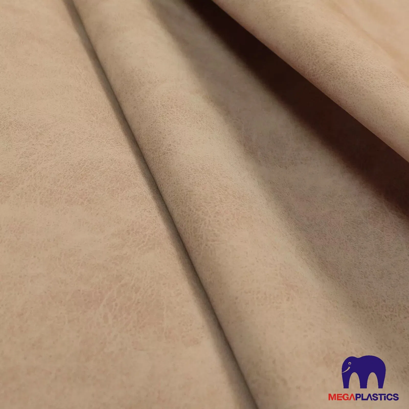 Soft Matt Finish Distressed Faux PVC Leather Upholstery Fabric Perfect for Crafting Stylish Accessories and Furniture