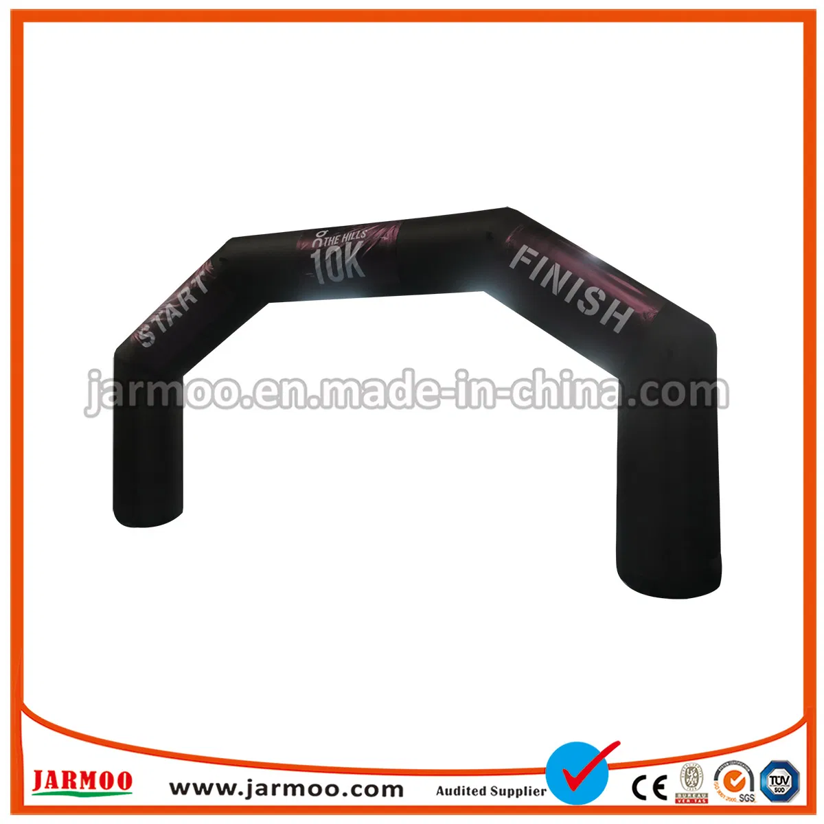 Customized Logo Inflatable Event Advertising Sports Air Tight Balloon Arch