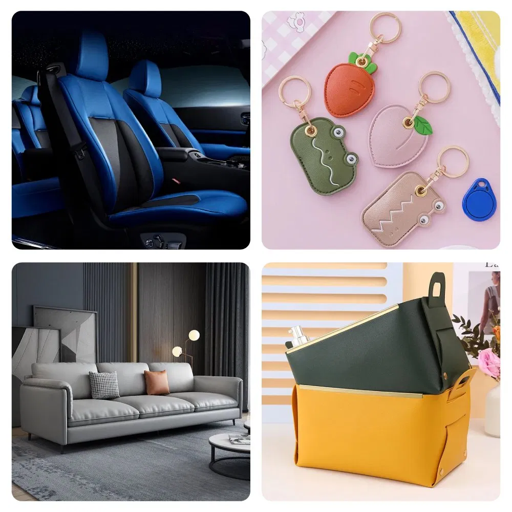 1 Yard Synthetic Leather Sheets for Sewing and Crafting, Stock Lot Leather Sheets