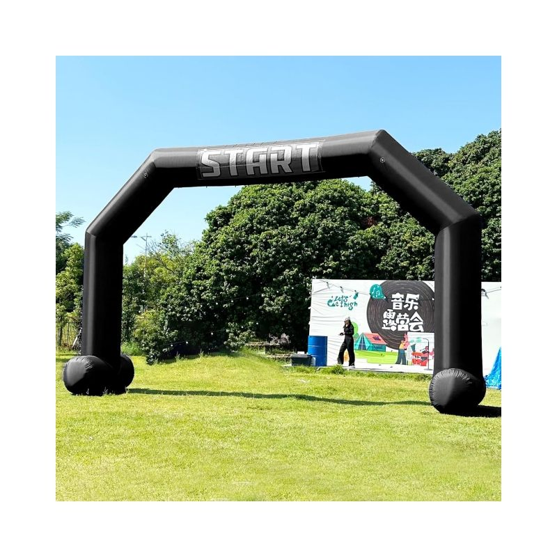 Outdoor Cartoon Decoration Blow Up Entry Archway Giant Customizable Balloon Inflatable Race Arch Events