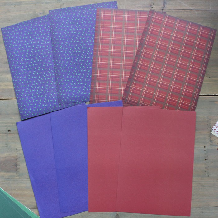 Christmas DIY Scrapbooking A4 Patterned Paper Pack Handmade Scrapbook Paper