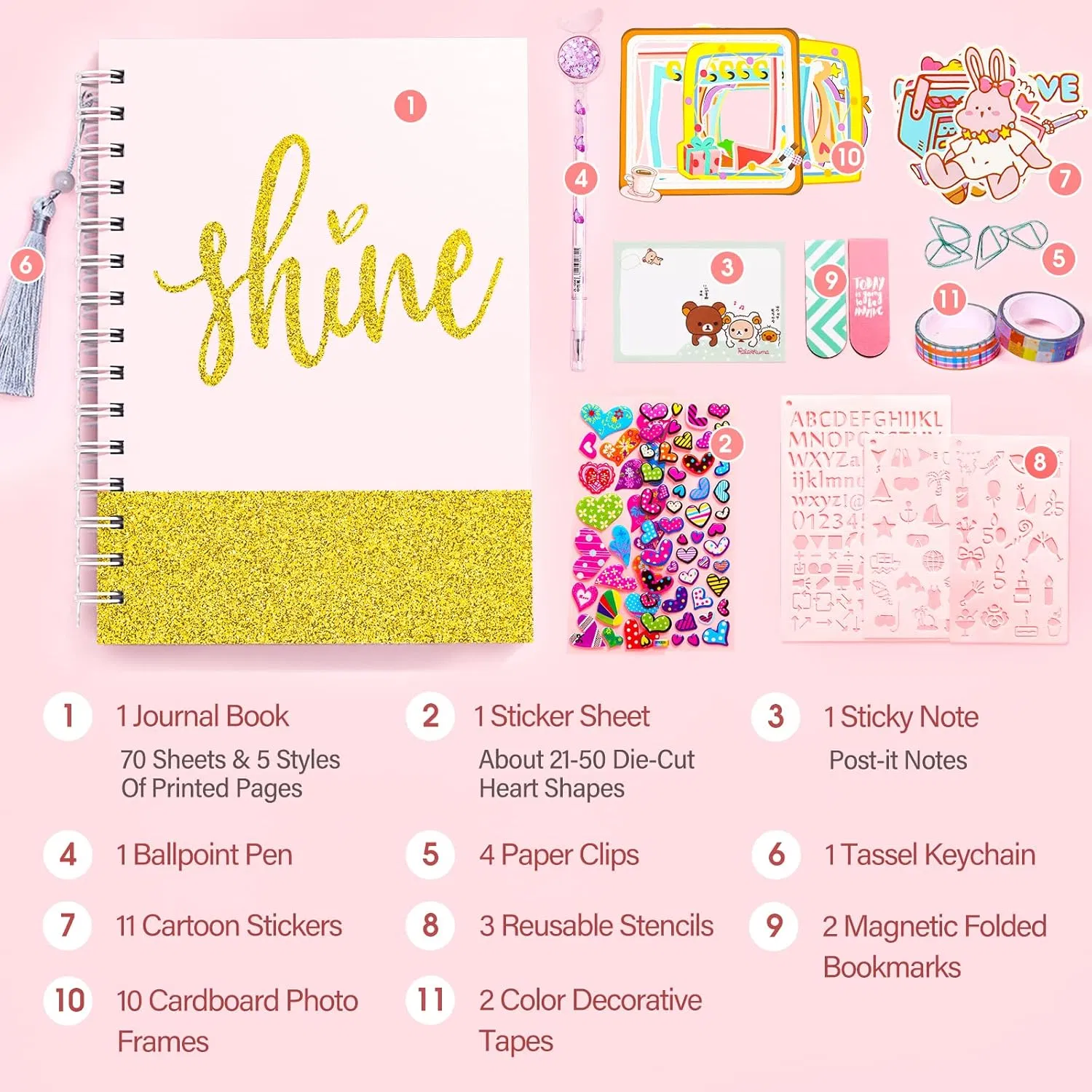 DIY Journal Kit Supplies