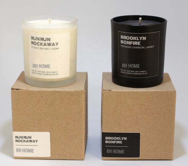 Wholesale Nordic Home Decor Wedding Luxury Glass Jar Candle Making Supplies