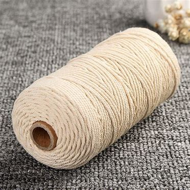 Custom 10mm Twisted Macrame Cord Cotton Rope
