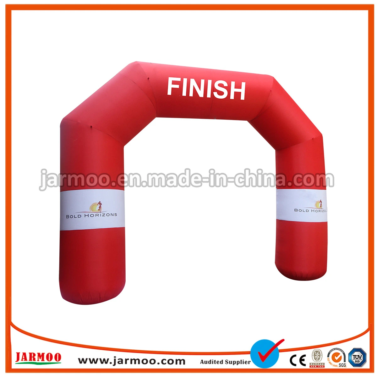 Customized Logo Inflatable Event Advertising Sports Air Tight Balloon Arch