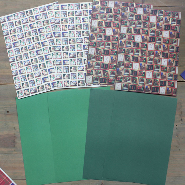 Christmas DIY Scrapbooking A4 Patterned Paper Pack Handmade Scrapbook Paper