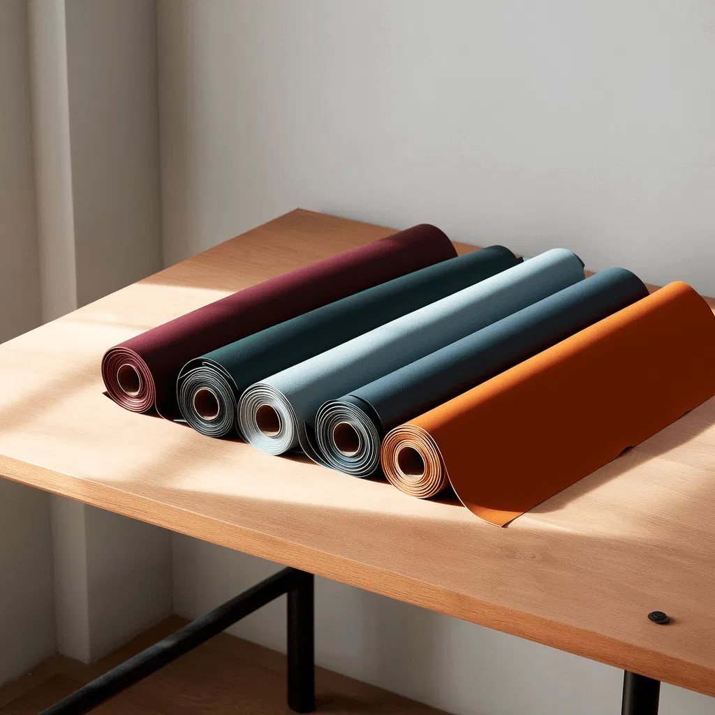 Heavy-Duty Silicone-Coated Vegan Leather for Outdoor Backpack Crafting