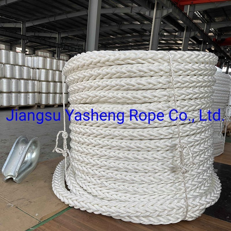 High Strength Double Braided UHMWPE Polypropylene Polyester Nylon Marine Macrame Cotton Rope