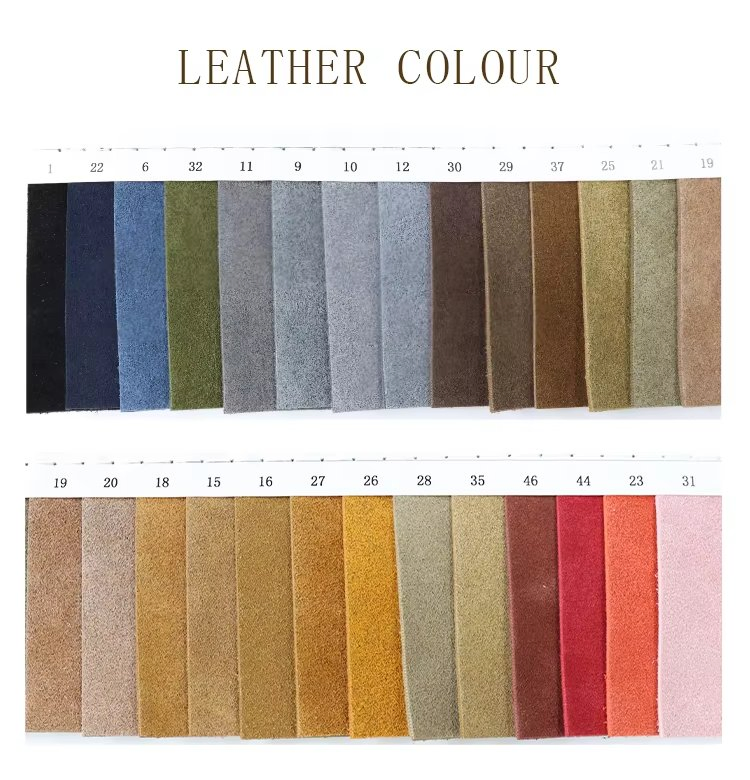 Premium Faux Suede Leather Rolls for Fashion and Crafting