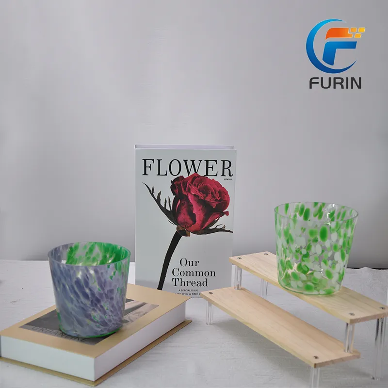 Art Glass Candle Detail 3