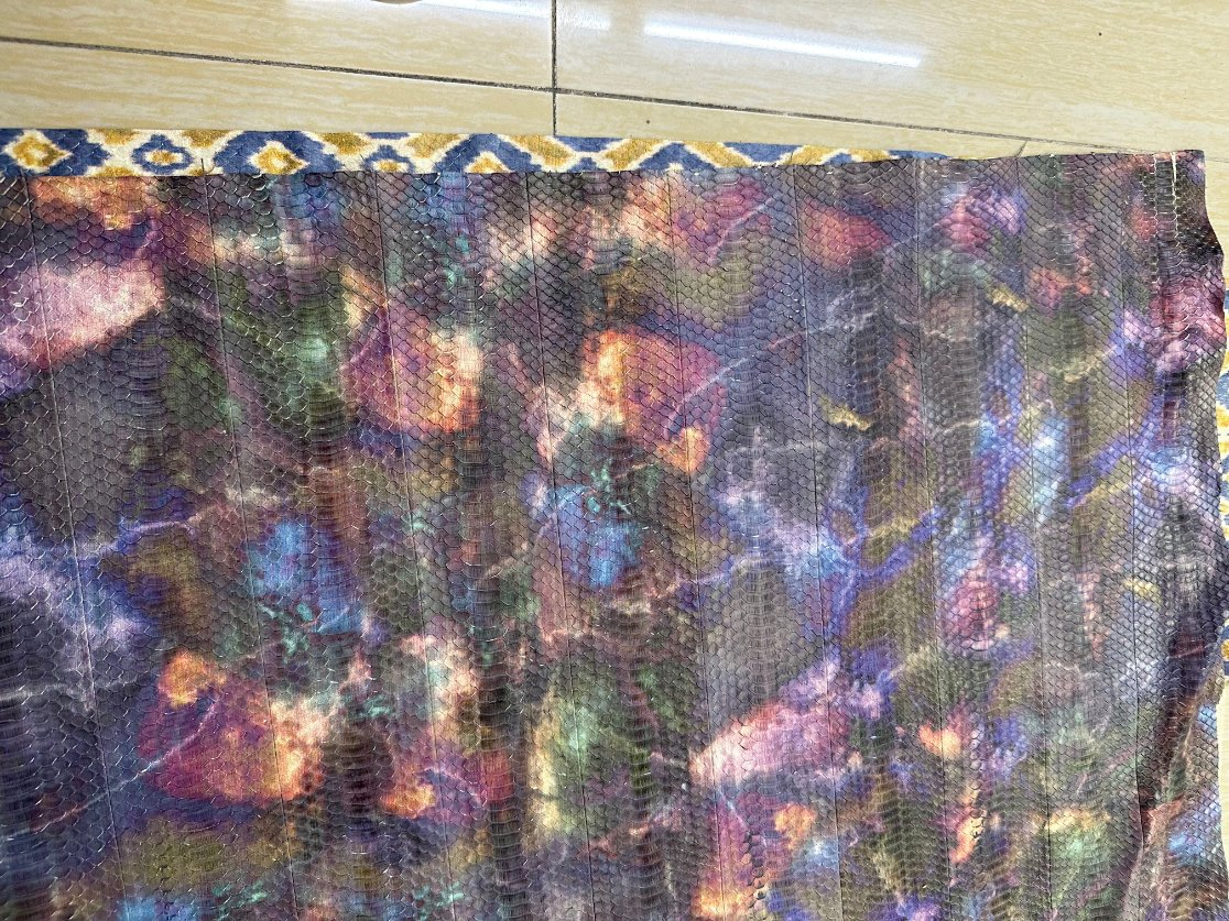 Leather Crafting Snake Skin Material Snake Skin Leather Sheet Real Natural Snake Leather