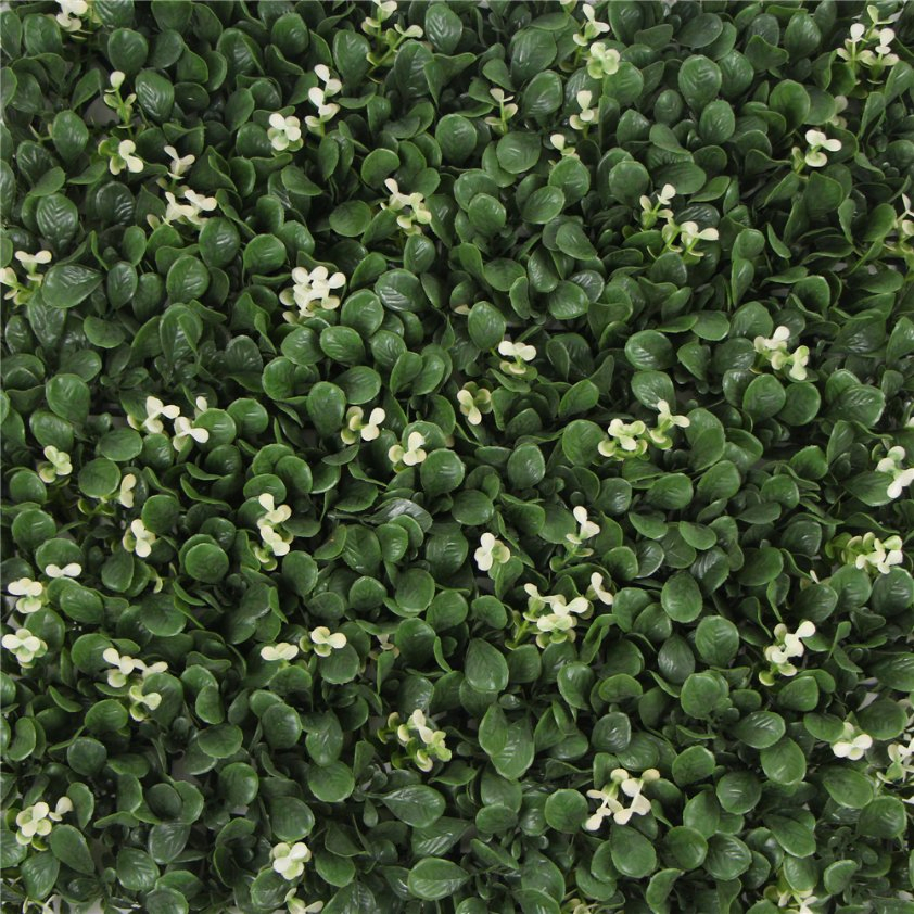 High Quality 50*50 Cm Fake Green Wall Artificial Vertical Garden Customized for Indoor Wall Decoration