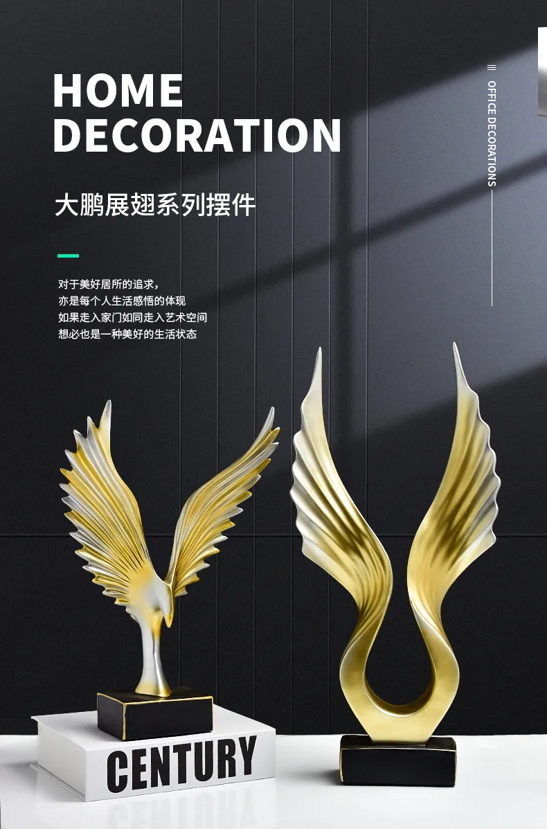 Phoenix Resin Art Piece