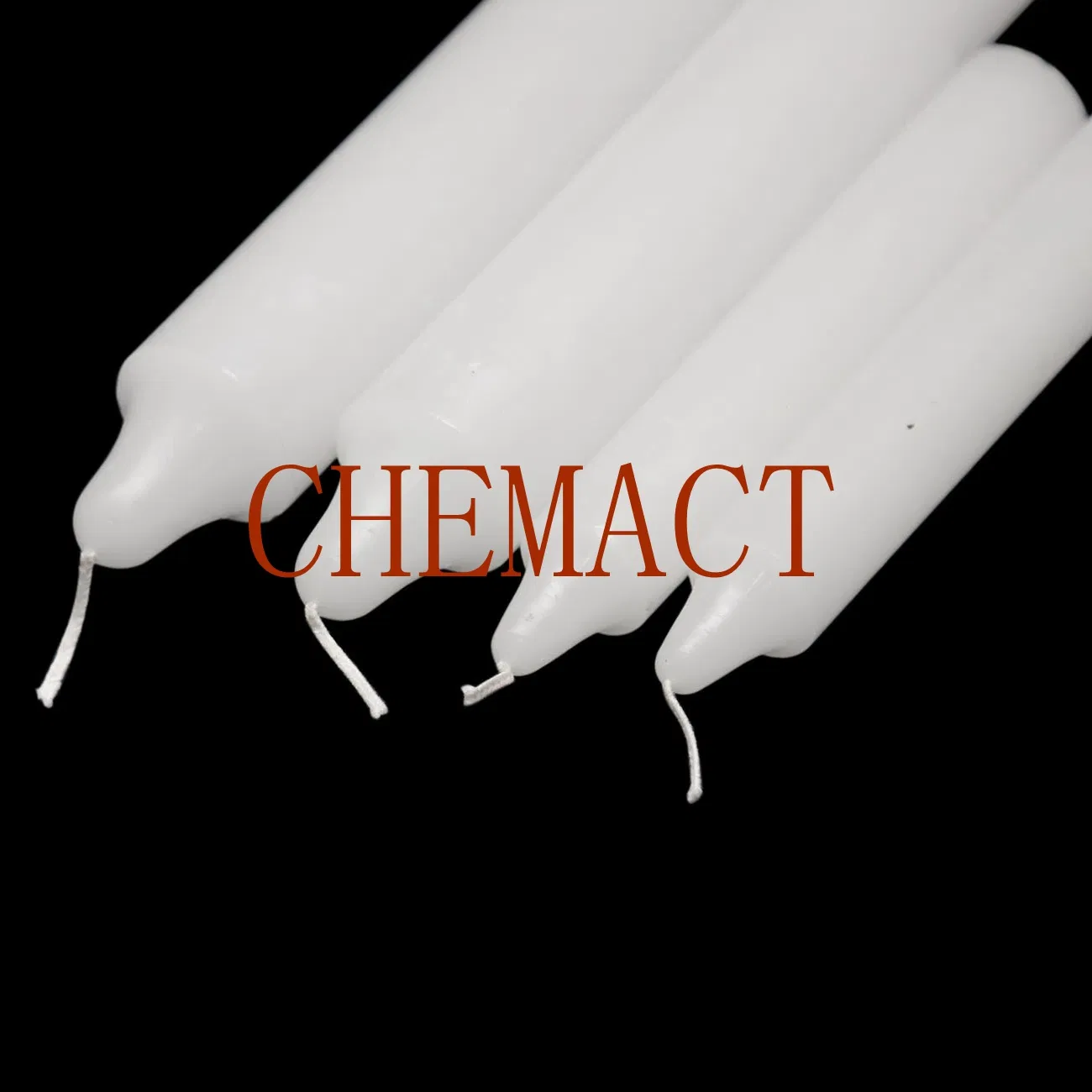 Candle Factory Making Unscented Paraffin Wax White Candle Stick
