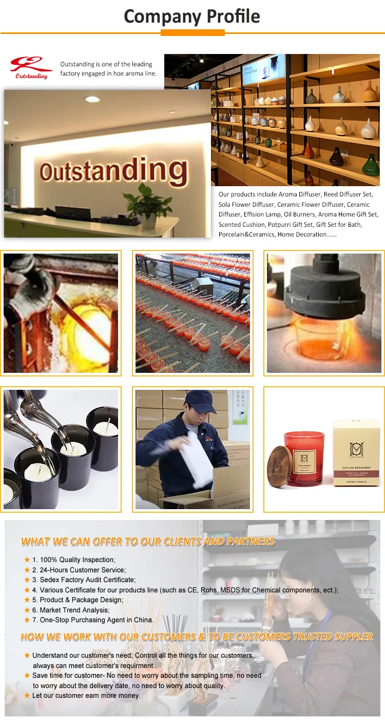 Scented Candle Packaging Details