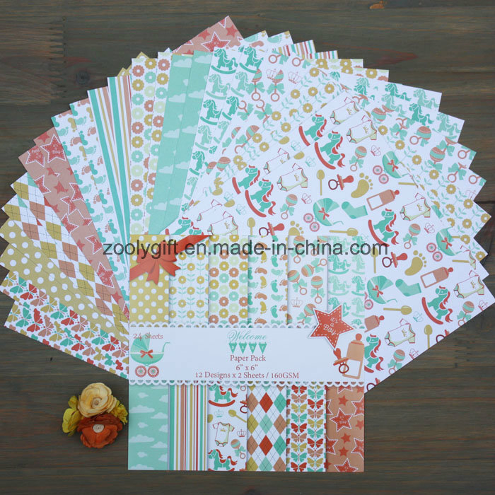 Sweet Printing DIY Scrapbooking Paper Pack 6X6