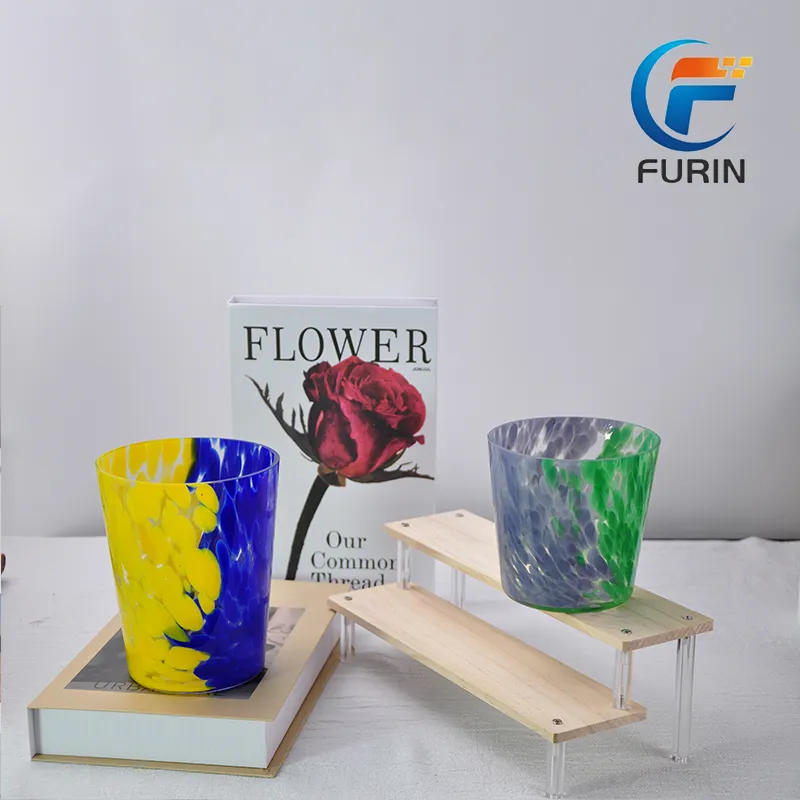 Art Glass Candle Detail 4