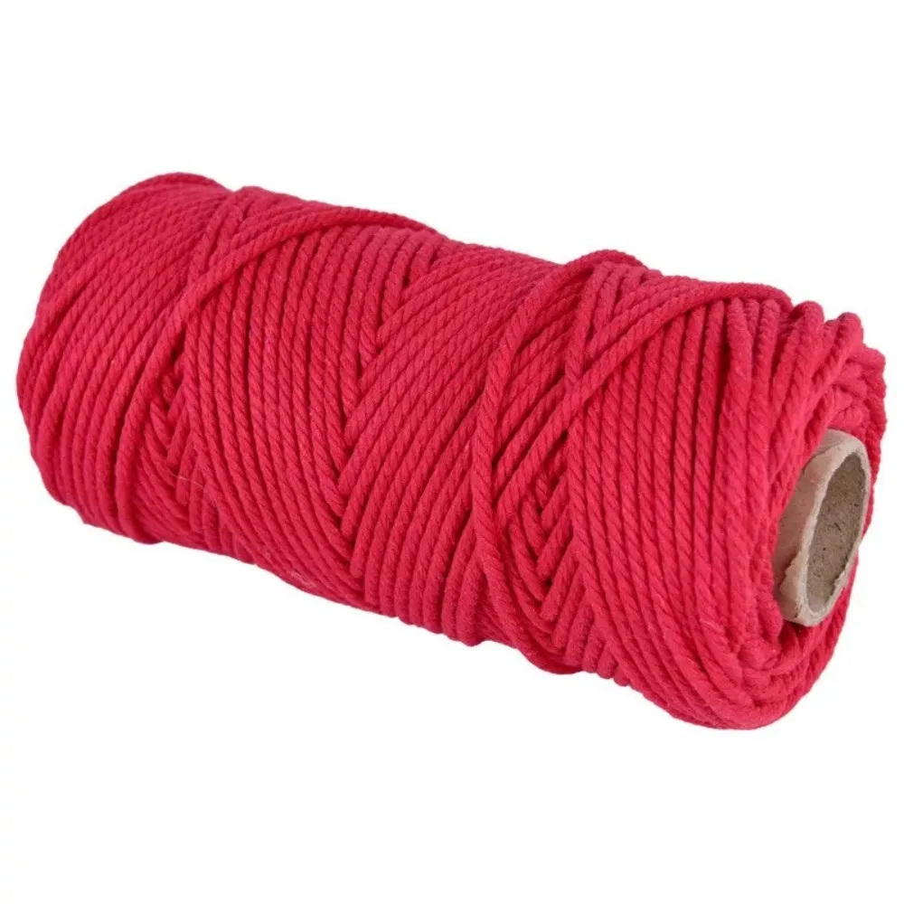 Eco-Friendly Macrame Cotton Rope for Creative Projects and Art