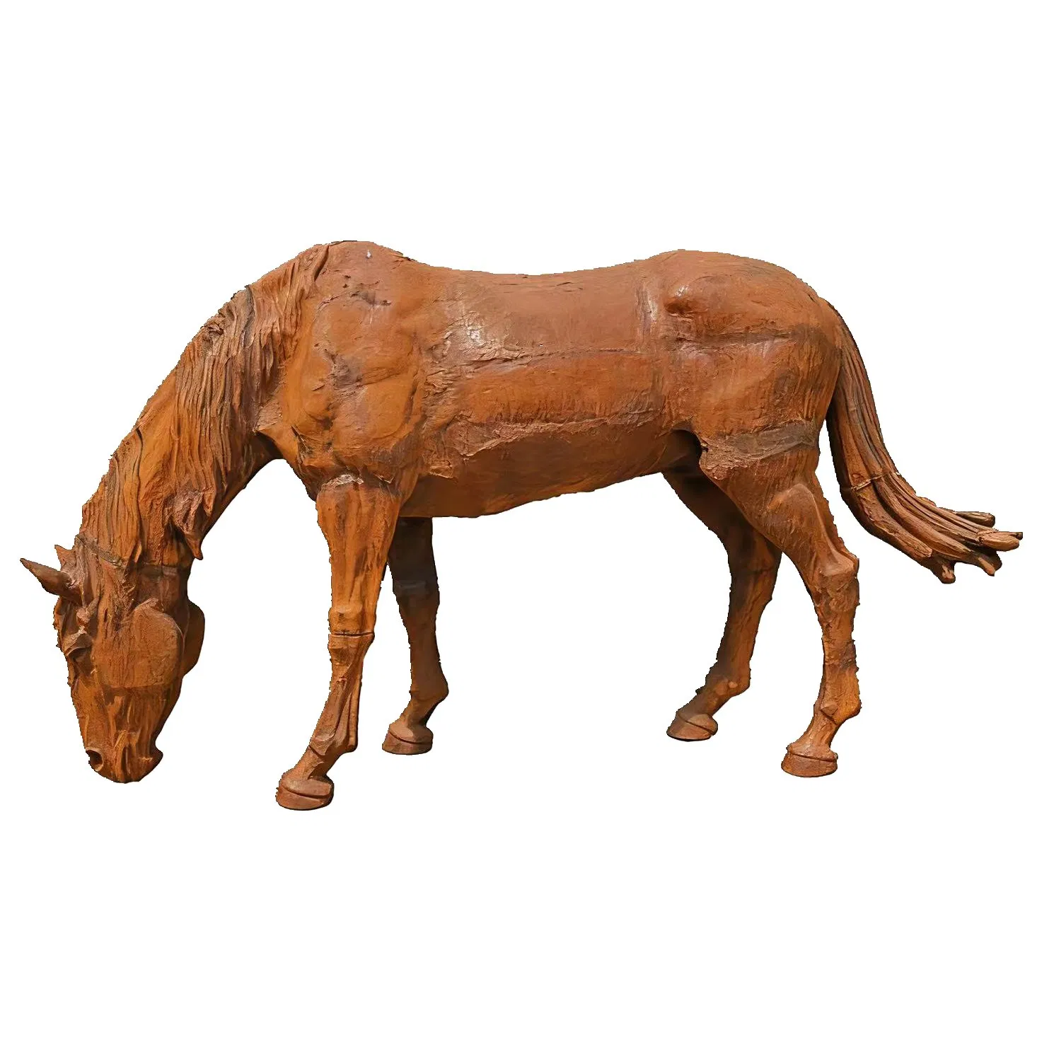 Garden Metal Handicrafts, Standing Horse, Galloping Horse Cast Iron Sculpture