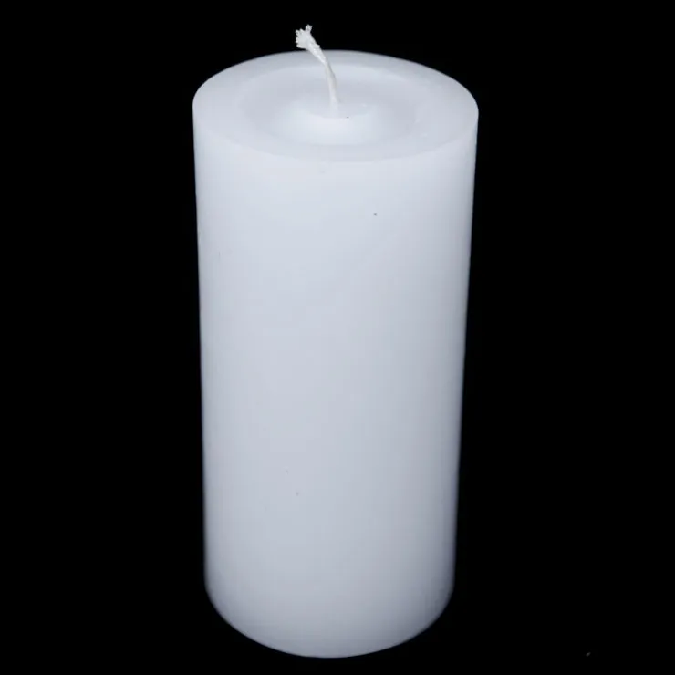 Paraffin Wax White Candle Stick 2
