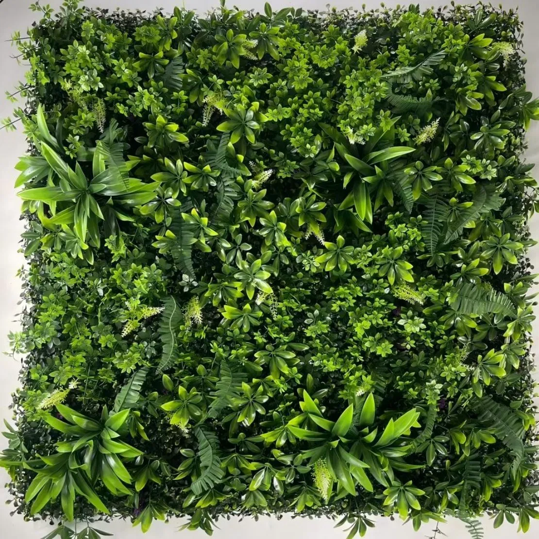 Stylish Indoor Vertical Garden with Energy-Efficient LED Grow Light