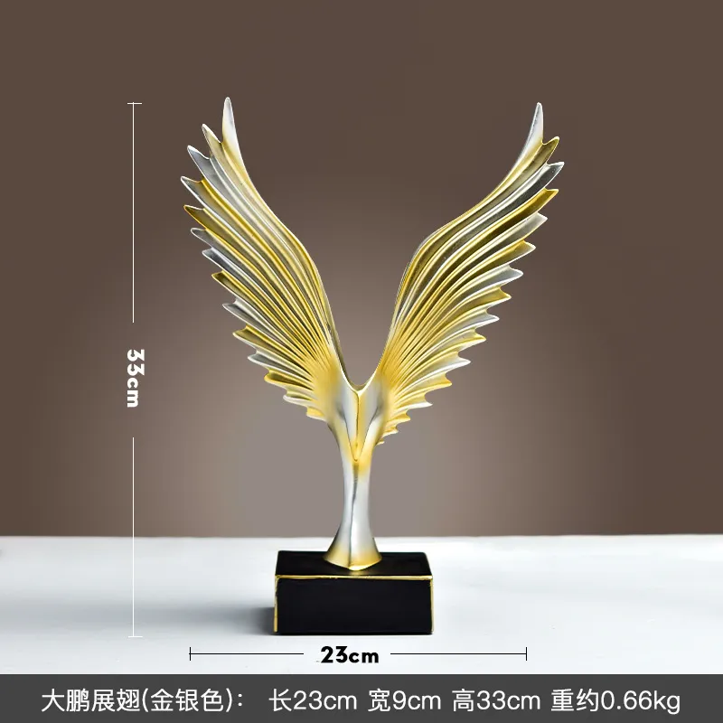 Phoenix Resin Art Piece