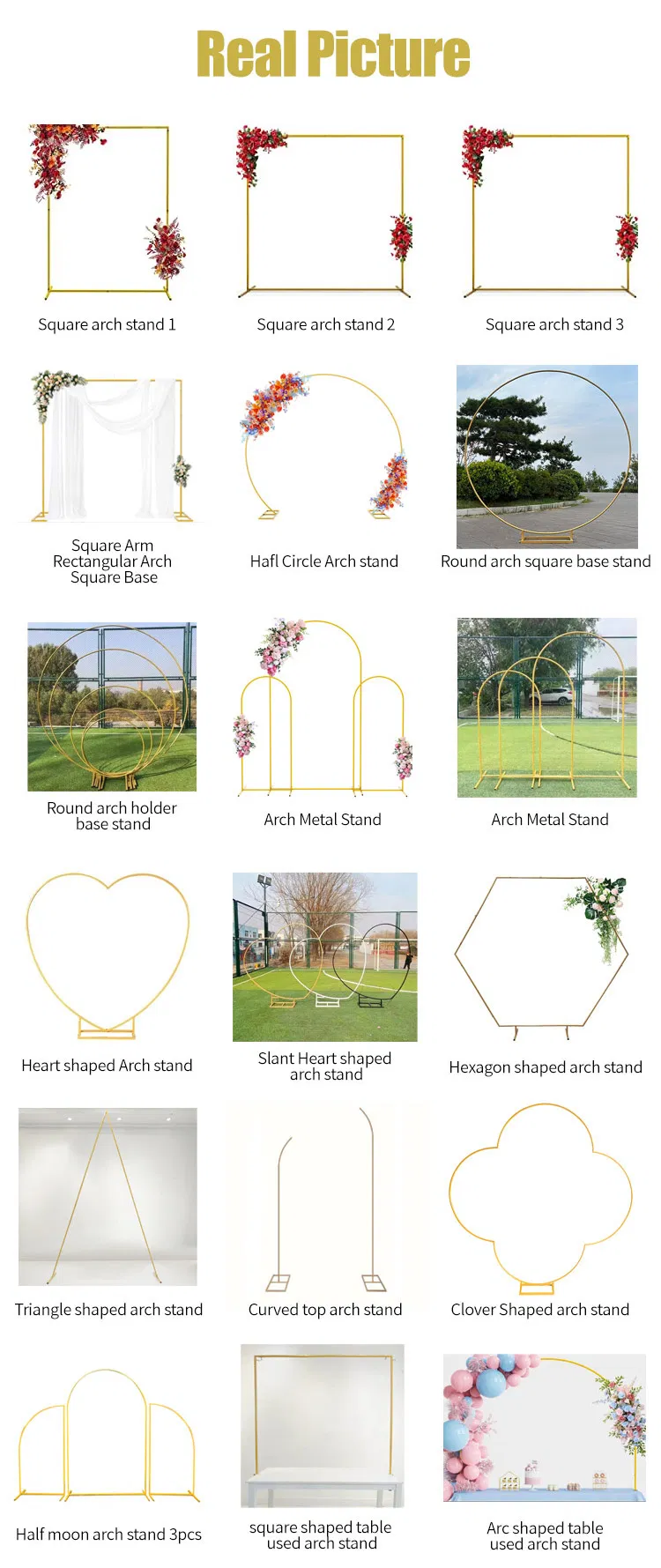 Metal Heart Shape Balloon Arch Frame 2