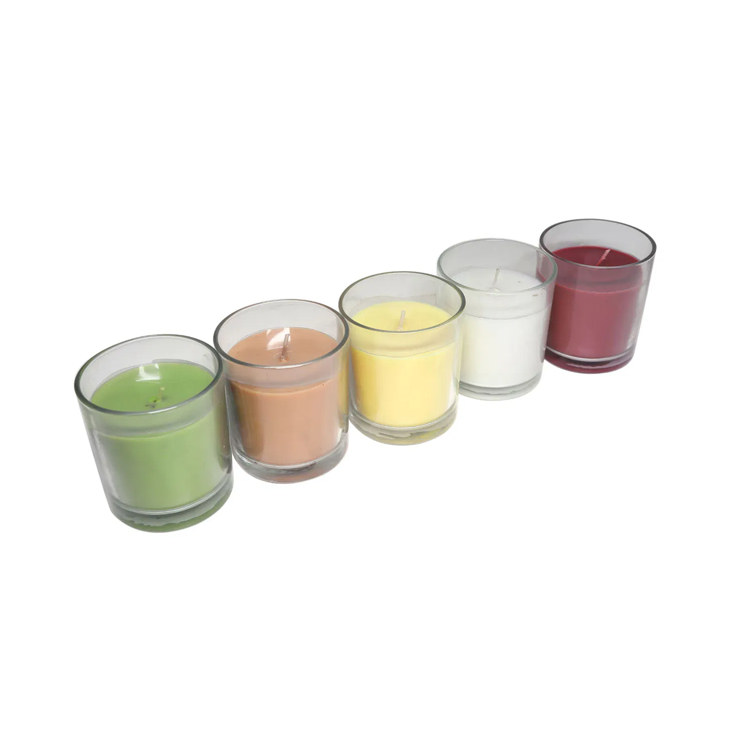 Colorful Glass Candle Jars for Wholesale Candle Making in USA