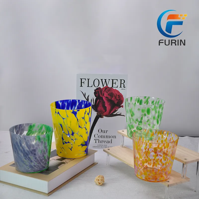 Art Glass Candle Detail 2