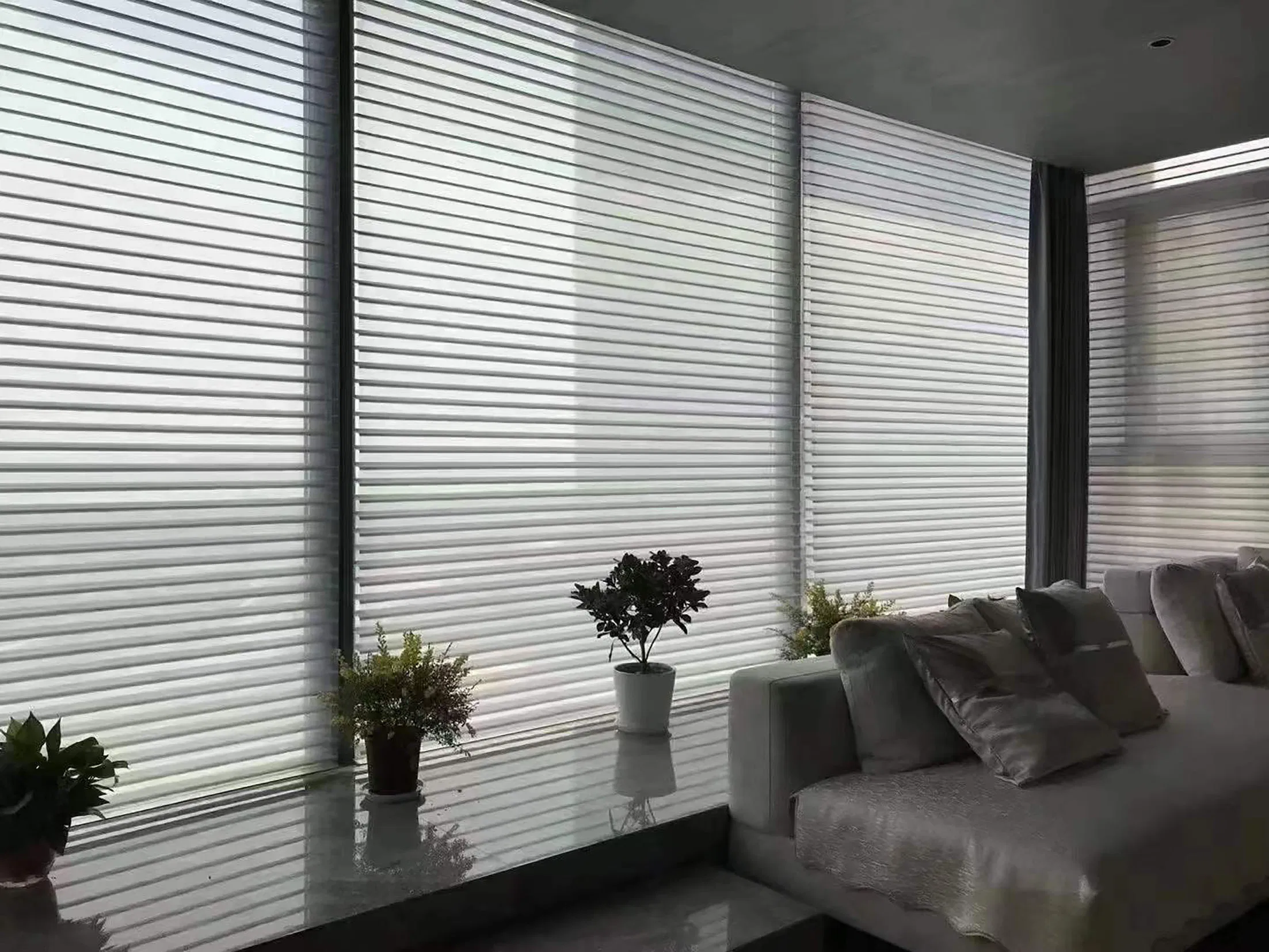 Wholesale Triple Shade Double Zebra Roller Blinds Shangri-La Blinds