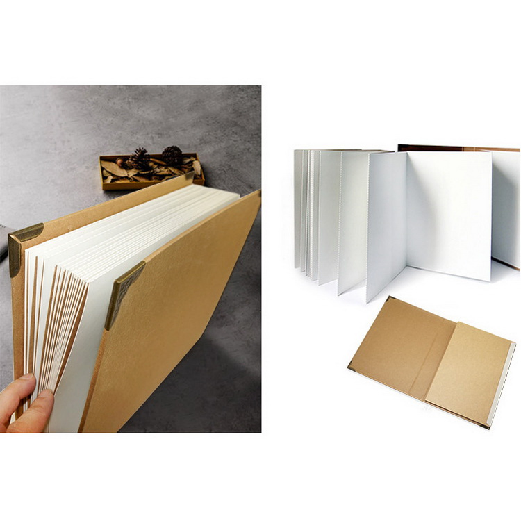 Price Blank Promotion Custom Environmental Kraft Paper DIY Scrapbook Photo Album