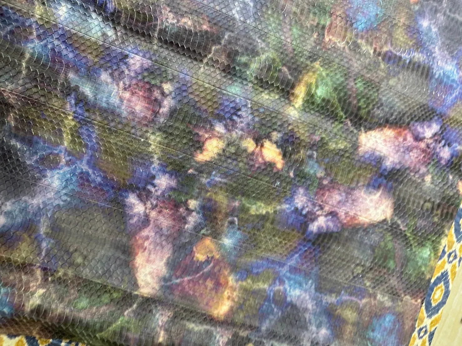 Leather Crafting Snake Skin Material Snake Skin Leather Sheet Real Natural Snake Leather